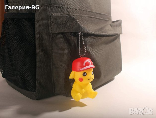Ключодържател: Pokemon Пикачу с кожена каишка Покемон , снимка 3 - Други - 32960288
