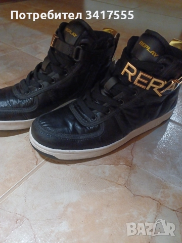 Дамски боти/кецове Replay, снимка 2 - Дамски боти - 52726698