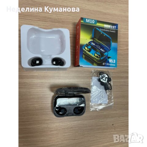 Z327 Безжични слушалки M10, снимка 2 - Bluetooth слушалки - 40746343