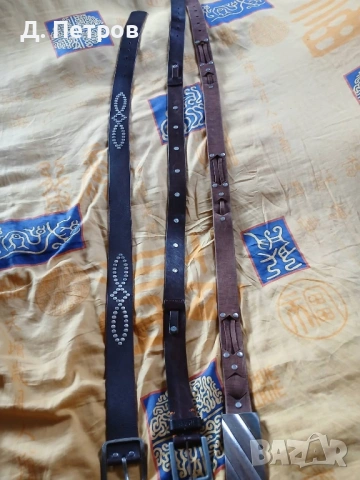 Колани от естествена кожа, снимка 5 - Колани - 53179102