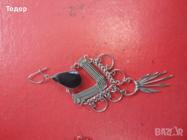 Страхотни обеци обици с камъни , снимка 5 - Обеци - 43208684