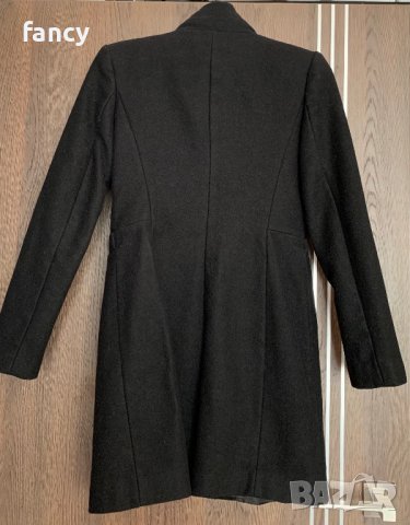 Вталено вълнено палто Zara, снимка 3 - Палта, манта - 39083373