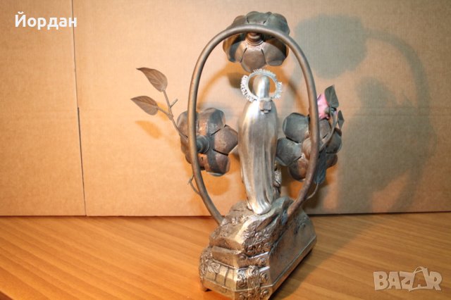 Настолна лампа 1930-та година с латерна, снимка 10 - Антикварни и старинни предмети - 43789458