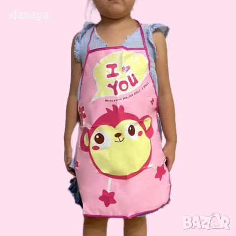 6309 Детска престилка за рисуване с ръкави, снимка 11 - Ученически пособия, канцеларски материали - 52929953