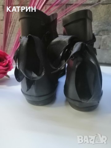 Страхотни дамски боти в бордо, снимка 2 - Дамски боти - 34881210