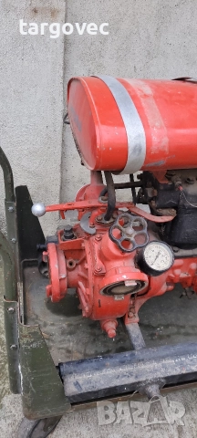 уникална старинна пожарникарска водна помпа внос Германия, снимка 3 - Антикварни и старинни предмети - 52882433