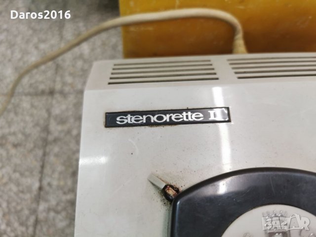 Стар диктофон Grundig stenorette , снимка 8 - Други ценни предмети - 33270700