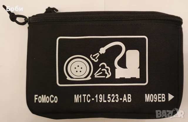 Оригинален комплект: компресор,лепило,фуния,книжка за Форд Пума (Continental), снимка 4 - Аксесоари и консумативи - 50788052