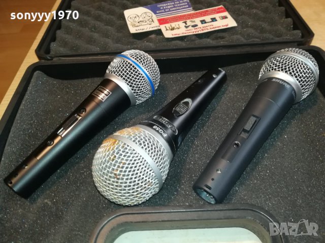SHURE PROFI MIC-GERMANY 0601221652, снимка 5 - Микрофони - 35349147