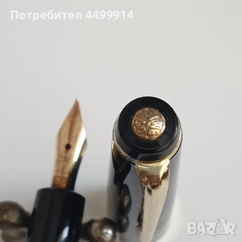 Рядка писалка KAWECO DIA 02G със златен писец 14 карата, снимка 7 - Други ценни предмети - 51237685