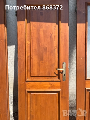 Дървена интериорна врата 196x66,5