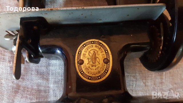 Оригинална детска действаща шевна машина Сингер, снимка 5 - Антикварни и старинни предмети - 32684417