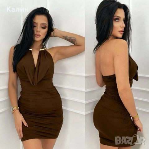 Дамска рокля - няколко цвята - 57 лв., снимка 3 - Рокли - 52669499