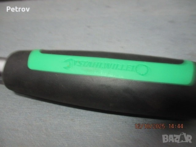 STAHLWILLE 512 - MADE IN GERMANY - ORIGINAL - 1/2" ЧИСТО НОВА PROFI Тресчотка !! Супер Качественна !, снимка 4 - Винтоверти - 52251953
