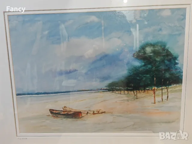 Литография в рамка, картина, снимка 6 - Картини - 48884625