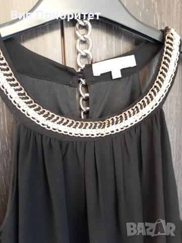 Черна рокля свободно падаща с фина създаваща комфортно усещане черна подплата, елегантна и удобна, снимка 6 - Рокли - 37416904