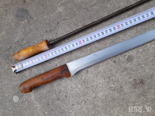 Стар нож и масат, снимка 14 - Антикварни и старинни предмети - 39519176