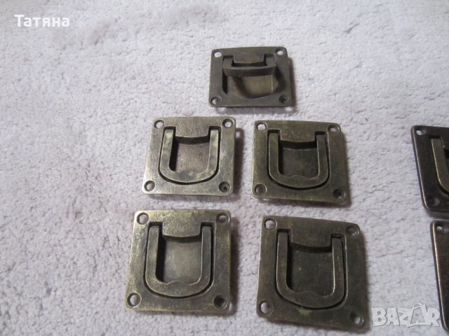 дръжки за мебели - състарен месинг  и керамика и н осачи за рафтове за, снимка 7 - Шкафове - 28891572