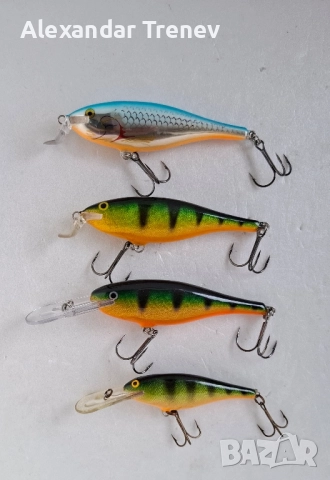 Воблери Rapala-SR SSR GSR SRRS, снимка 5 - Такъми - 52425214
