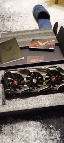 НОВА Radeon RX 5700 XT 8GB Powercolor Red Devil , снимка 4 - Видеокарти - 53012757