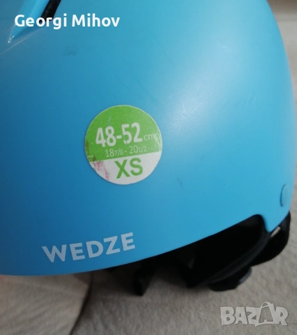 Каска WEDZE + Поларена маска (боне) WEDZE, снимка 4 - Зимни спортове - 52792538