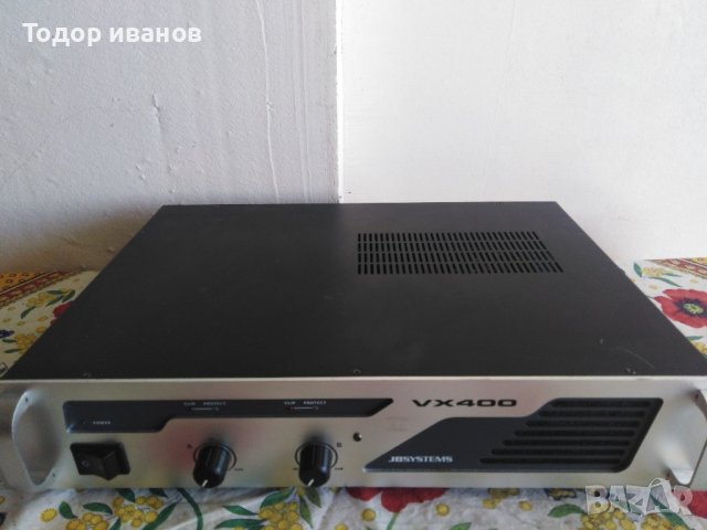 jbsystem-vx400, снимка 5 - Ресийвъри, усилватели, смесителни пултове - 43556933