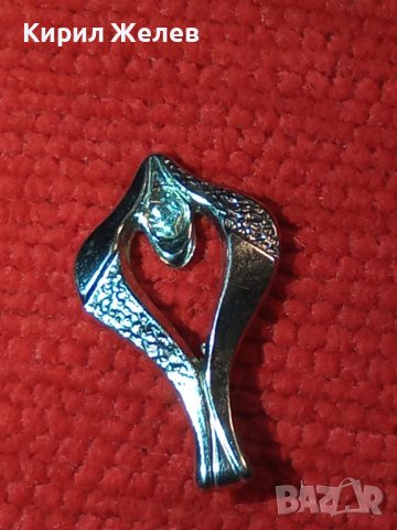 СТИЛЕН ИЗИСКАН СРЕБЪРЕН АРТ ПЕНДАНТ МАРКОВО СРЕБРО 925 ФИНО АЖУРНО БИЖУ МЕДАЛЬОН 32130, снимка 3 - Колиета, медальони, синджири - 40502119