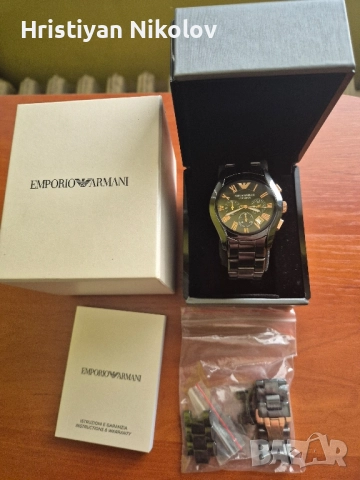 Часовник Emporio Armani Ceramica, снимка 4 - Мъжки - 51643368
