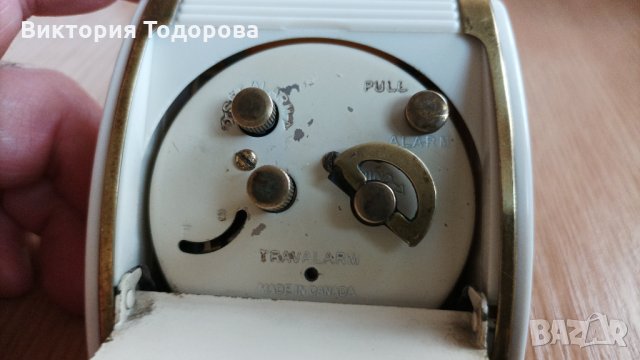 Стар туристически часовник будилник, снимка 6 - Други - 34696451