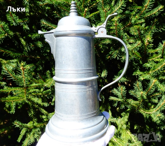 Калаена кана с капак 600 мл.,средновековен дизайн. , снимка 9 - Антикварни и старинни предмети - 51570962