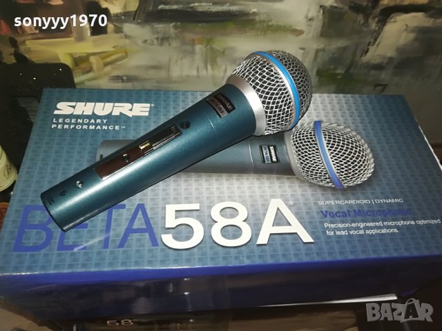 shure beta sm58s-VOCAL-profi microphone-внос швеицария, снимка 12 - Микрофони - 28533361