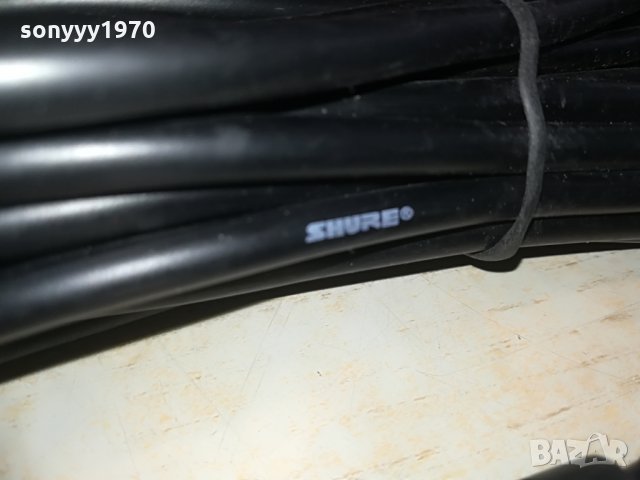 shure profi cable-внос швеицария, снимка 7 - Микрофони - 28380798