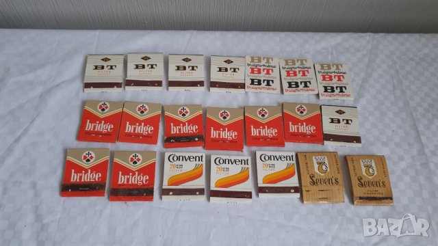 Стари български кибрити , кибрит - реклама цигари - 21 броя, снимка 1 - Колекции - 43715765