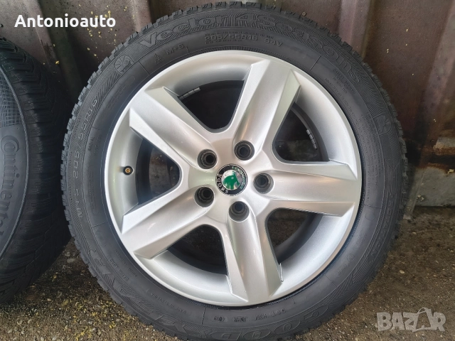 5х112 - 16 цола 5x112 SKODA Superb 5 x 112 , снимка 7 - Гуми и джанти - 52306215