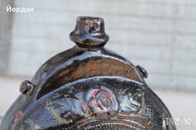 Керамична бъклица , снимка 2 - Други ценни предмети - 37512905