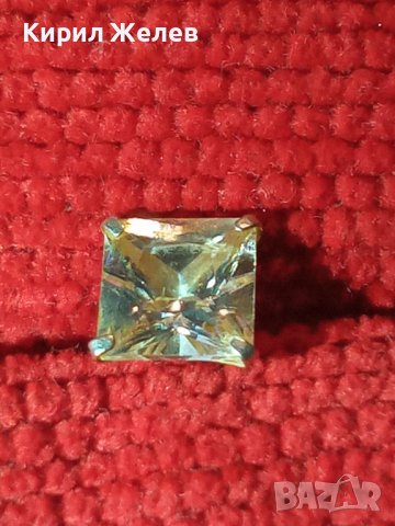 ЮВЕЛИРНО ФАСЕТИРАН ПЛАНИНСКИ КРИСТАЛ в СРЕБЪРЕН ОБКОВ Арт АПЛИКАЦИЯ За ЧАСТИ 40177, снимка 3 - Бижутерийни комплекти - 42450831