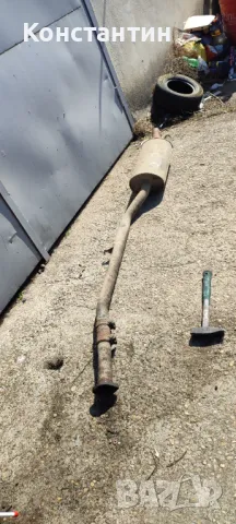 Тръба+ауспух БМВ е36 325tds, снимка 2 - Части - 49428366