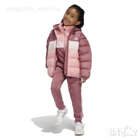 Детско Зимно Яке - ADIDAS Fill Water and Wind Resistant Puffer Jacket; размери: 5-6 и 6-7 години