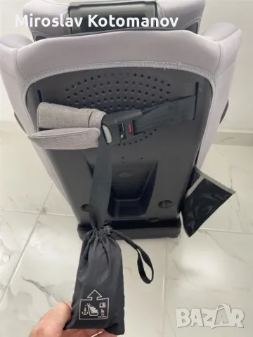Детско столче за кола NUNA MYTI сиво, снимка 5 - Столчета за кола и колело - 50381078