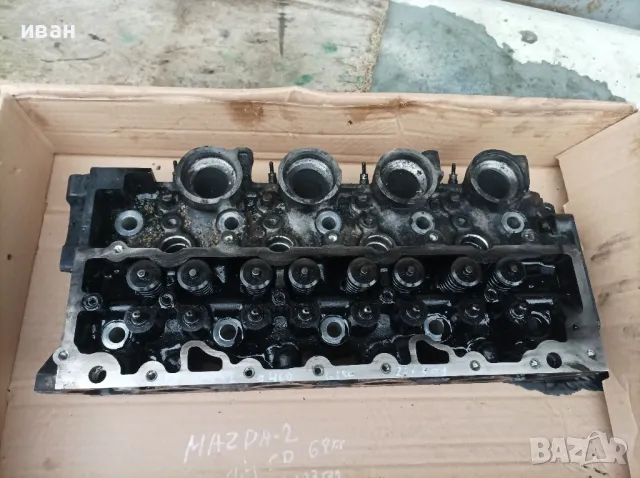 Цилиндрова глава за Мазда 2 1.4 CD. 68 кс. 2003 год.