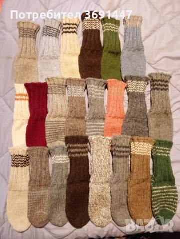 Вълнени чорапи , снимка 2 - Мъжки чорапи - 53539777