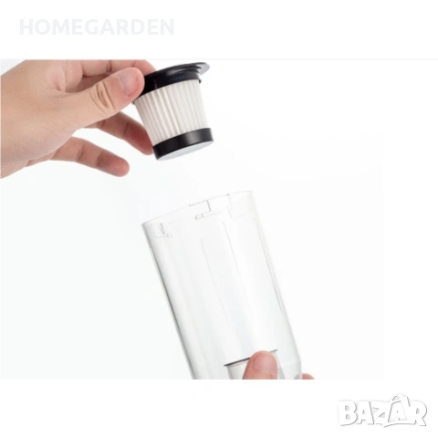 Акумулаторна домакинска ръчна прахосмукачка с 5 накрайника, снимка 7 - Прахосмукачки - 53508711