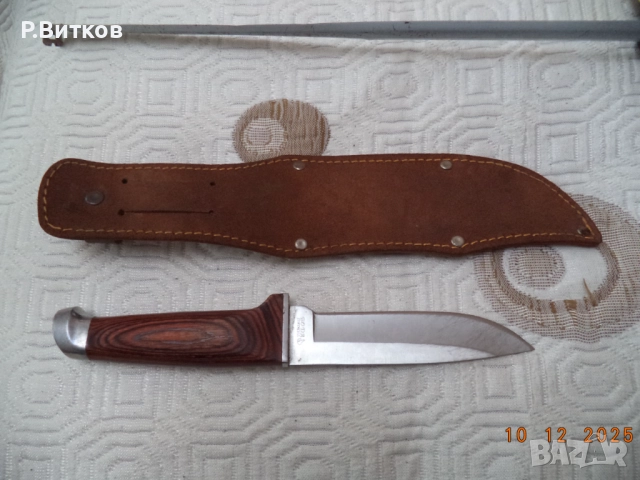 Ловен нож с кания, снимка 4 - Ножове - 52724222