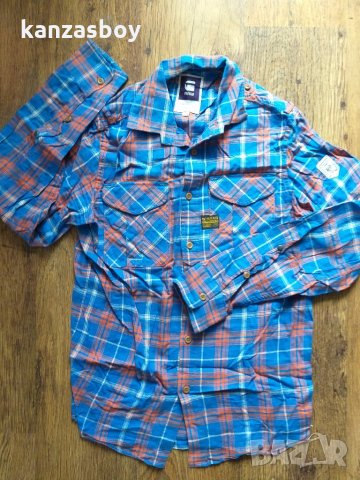 g-star - страхотна мъжка риза, снимка 6 - Ризи - 32451674