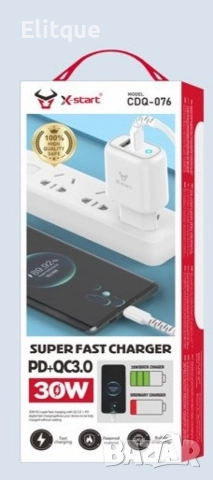Супер бързо двойно зарядно устройство, снимка 5 - Друга електроника - 52839215
