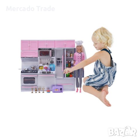 Кукла готвач Mercado Trade, Бети с кухня и аксесоари, снимка 2 - Кукли - 43119465