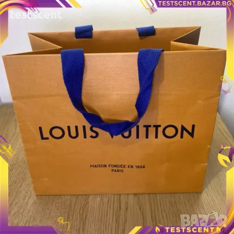 Бутикова подаръчна торба Louis Vuitton carrier shopping bag 22cm x18cm, снимка 1 - Чанти - 49515700