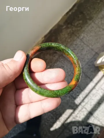 Гривна от естествен камък-1, снимка 3 - Гривни - 50094087