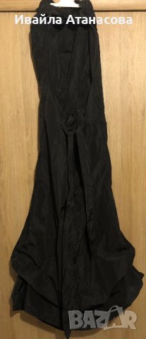 Черна дълга рокля Negative, снимка 4 - Рокли - 38761488