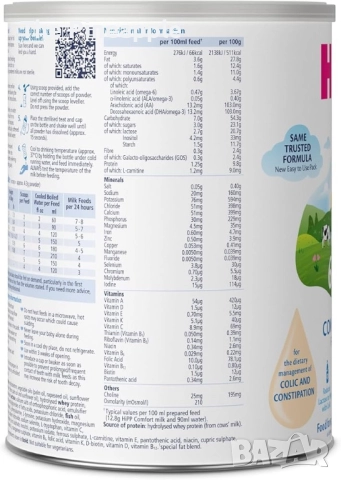  Внос UK Hipp Antireflux 800g / Hipp Comfort 800g скоро налични!!!, снимка 4 - Други - 52912773